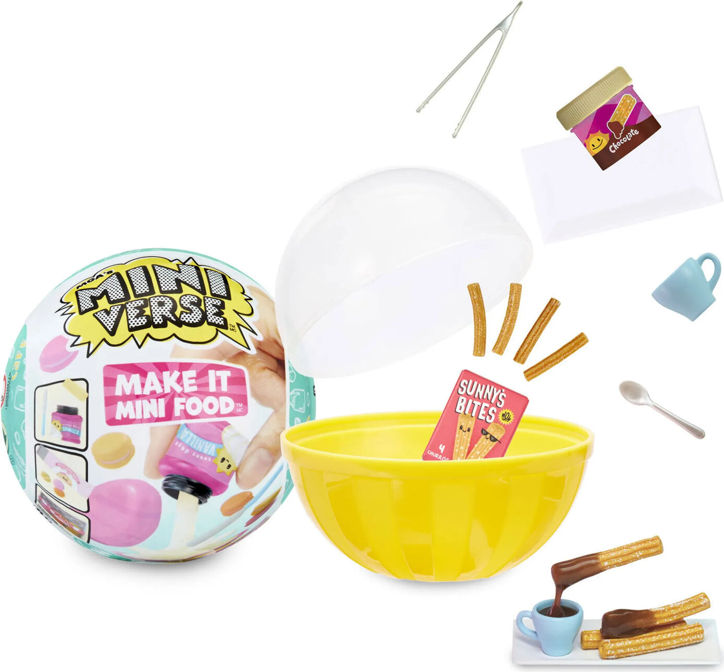 Vorderansicht MGA's Miniverse – Make It Mini Food Café Serie 2
