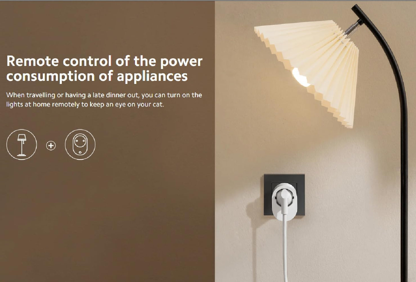 Xiaomi Mi Smart Plug 2 WiFi (EU-Version) – Intelligente Steckdose mit App-Steuerung und Sprachassistenten-Kompatibilität
