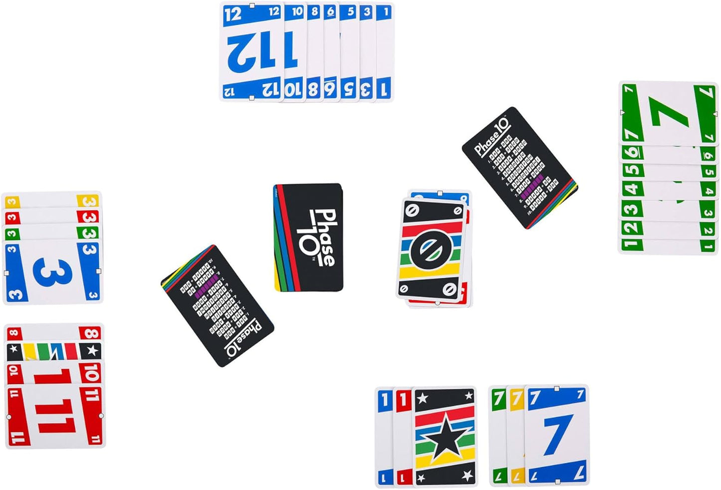 Mattel Games Phase 10 Kartenspiel – Modell FFY05 | Klassiker für die ganze Familie