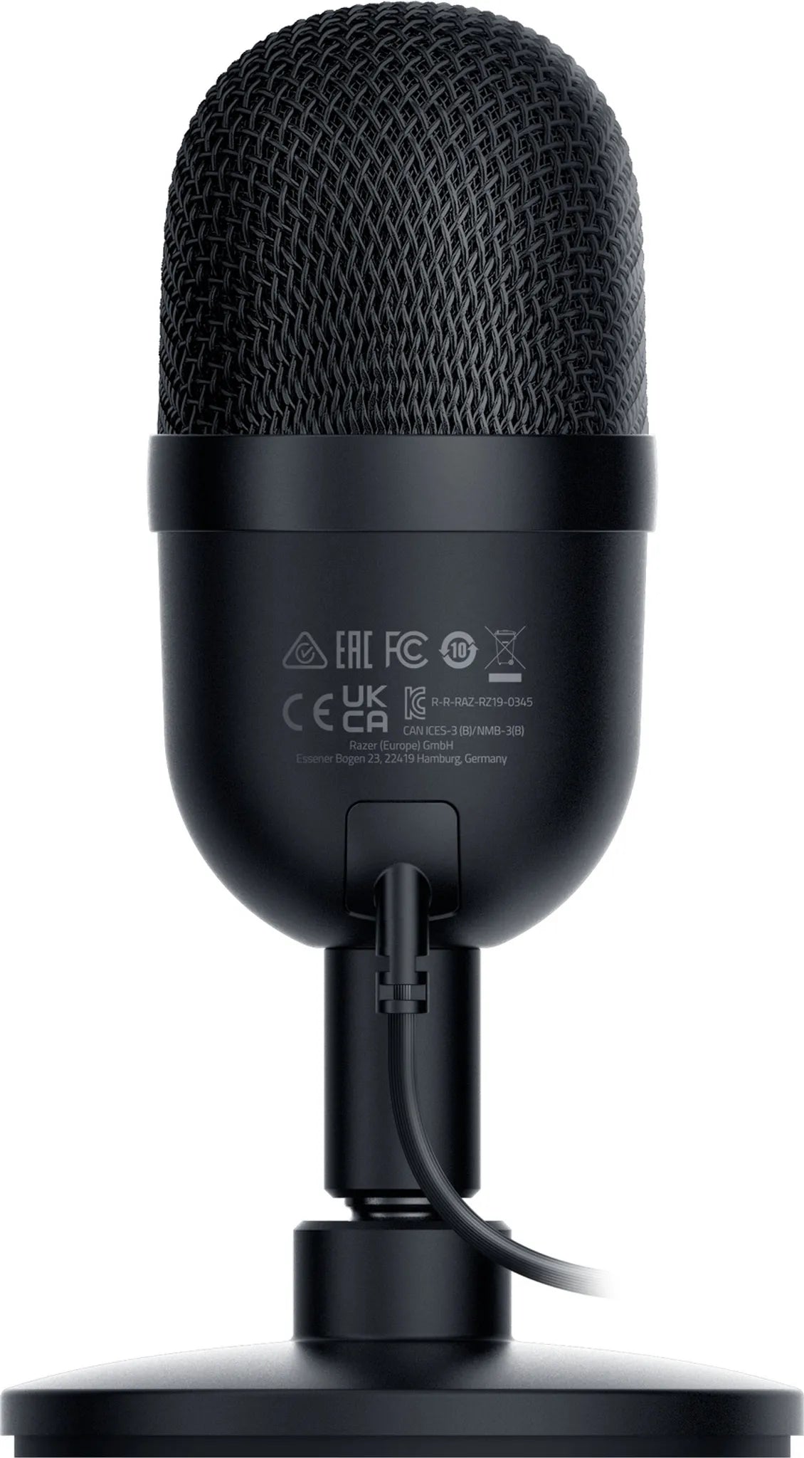 Razer Seiren Mini USB Mikrofon – Kompaktes Streaming- & Gaming-Mikrofon mit Supernieren-Charakteristik, Schwarz