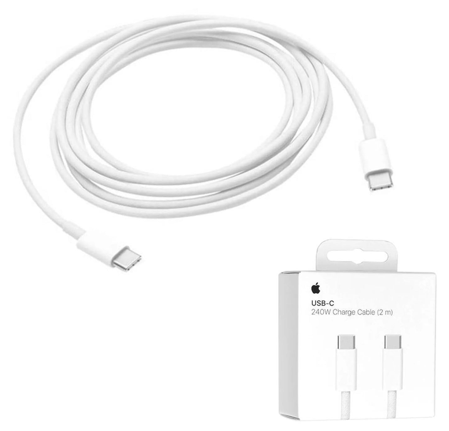 Apple USB-C-zu-USB-C Kabel, 240W, 2 Meter, Weiß