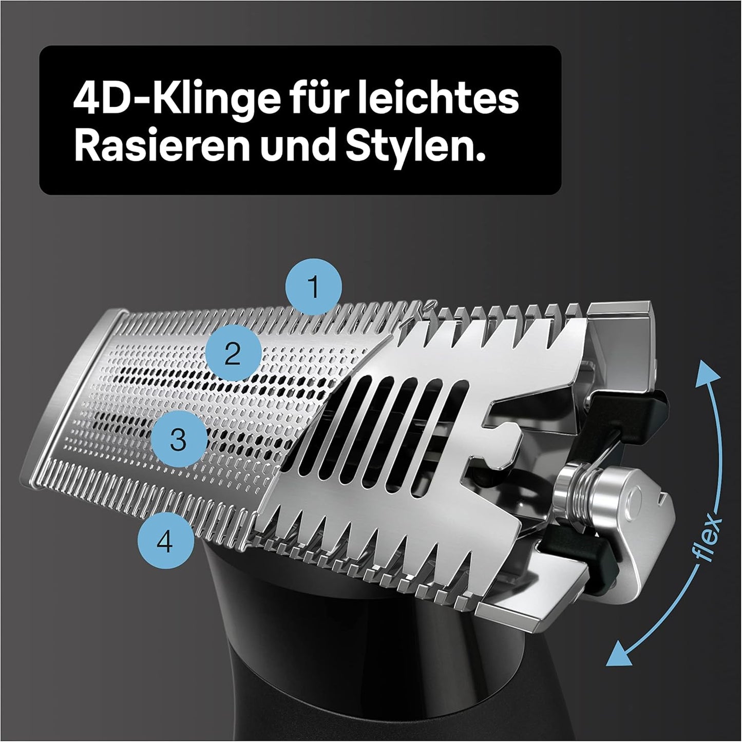 Braun Series XT5200 – Elektrischer All-in-One-Trimmer für Bart & Körper