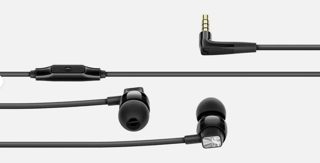 Sennheiser CX 300S In-Ear Kopfhörer Schwarz – Kabelgebunden, Klarer Sound, Integrierte Fernbedienung & Mikrofon