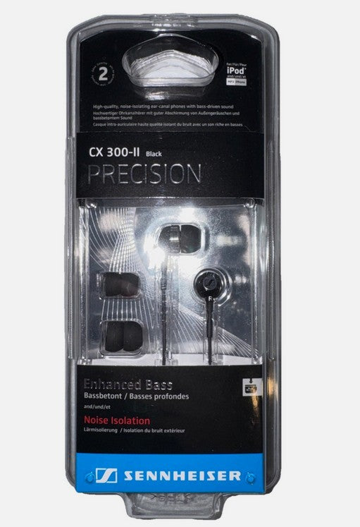 Sennheiser CX 300-II Precision In-Ear Kopfhörer – Schwarz