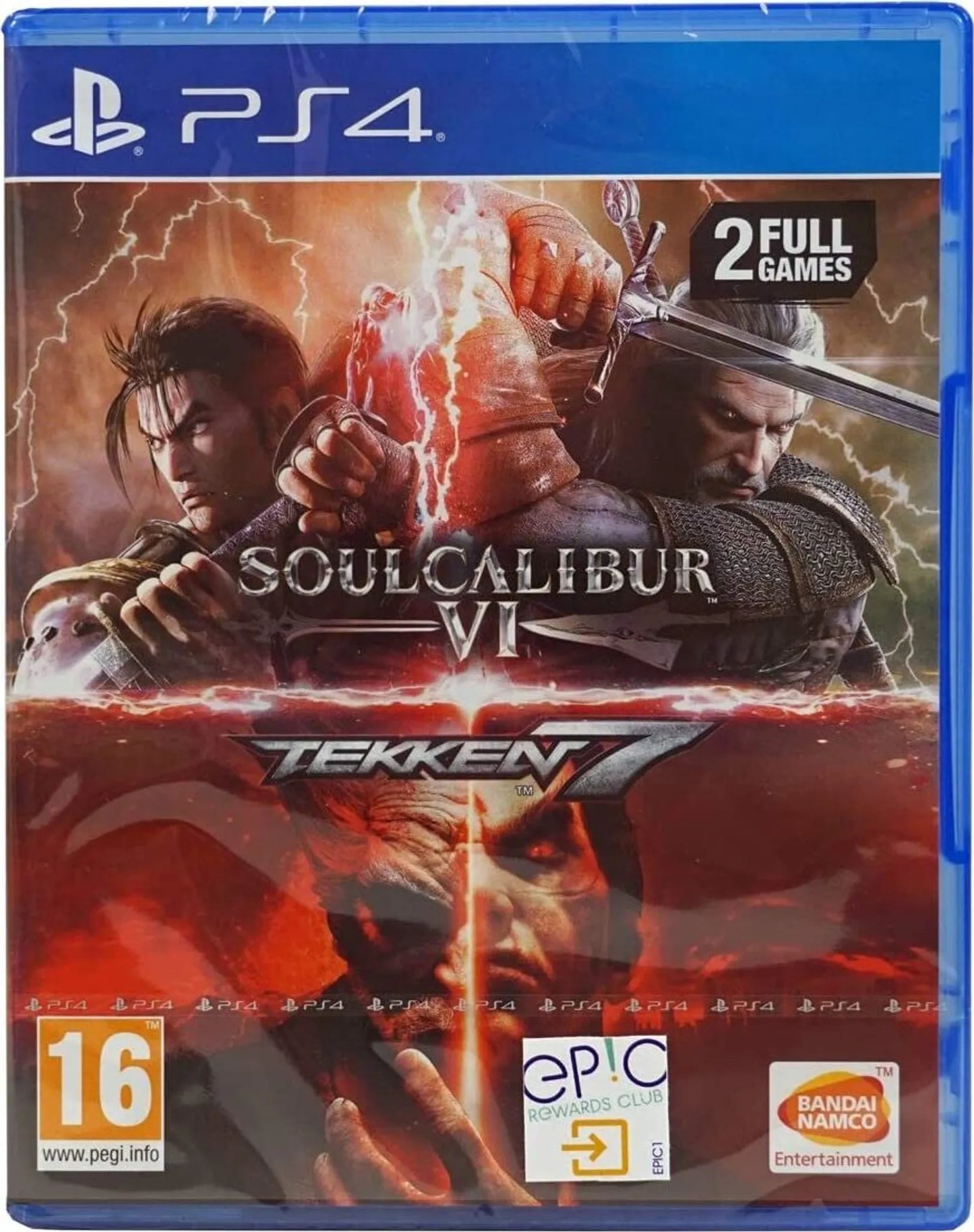Vorderansicht Soulcalibur VI Tekken 7
