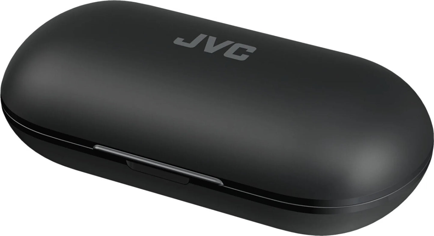 JVC Nearphone case in schwarz vorderansicht