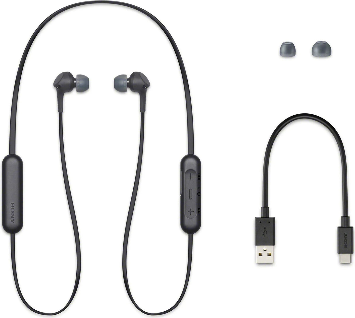 Sony In-Ear Kopfhörer WI-XB400B EXTRA BASS inkl. Mikrofon, Schwarz