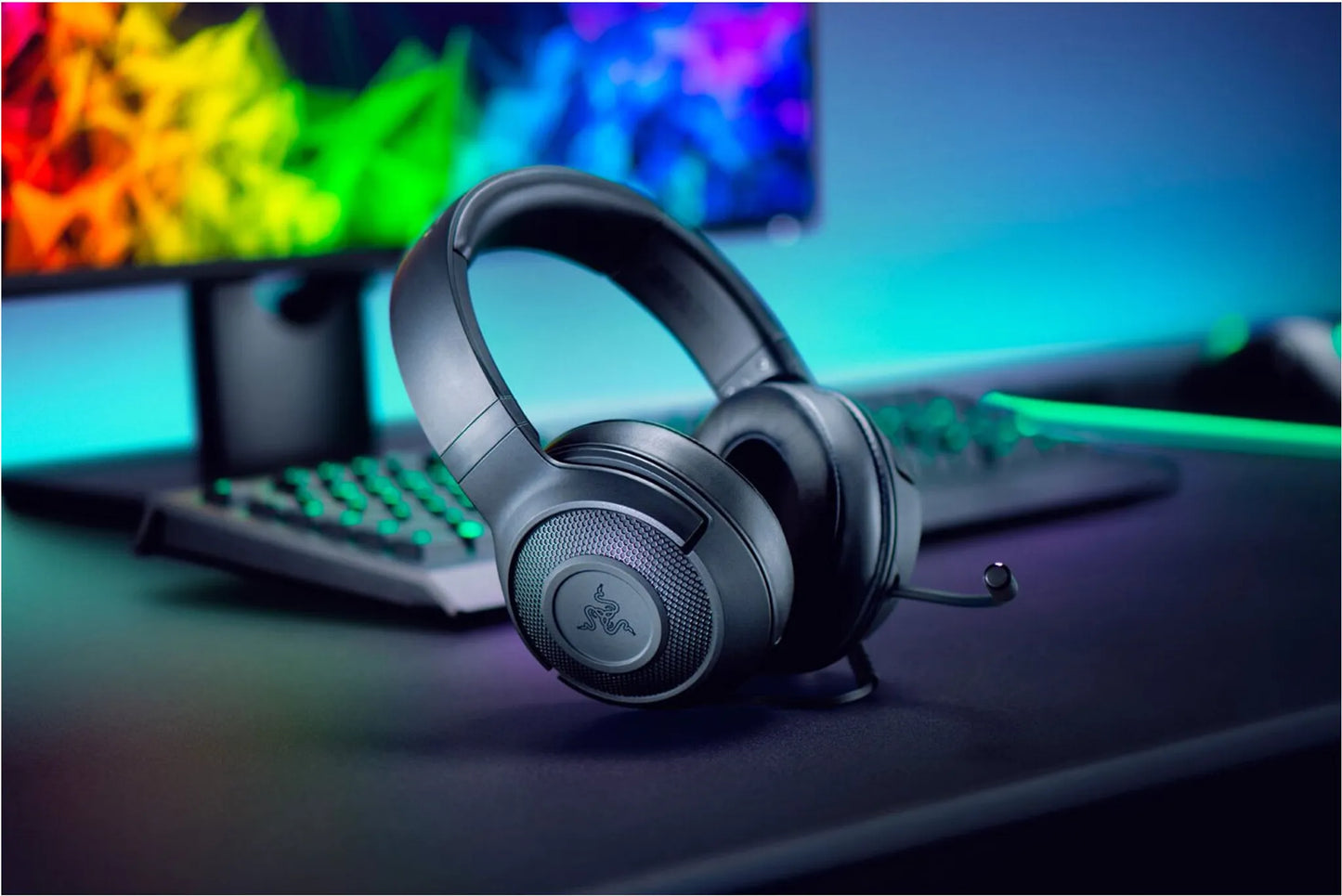 Razer Kraken X - Gaming Headset - Schwarz