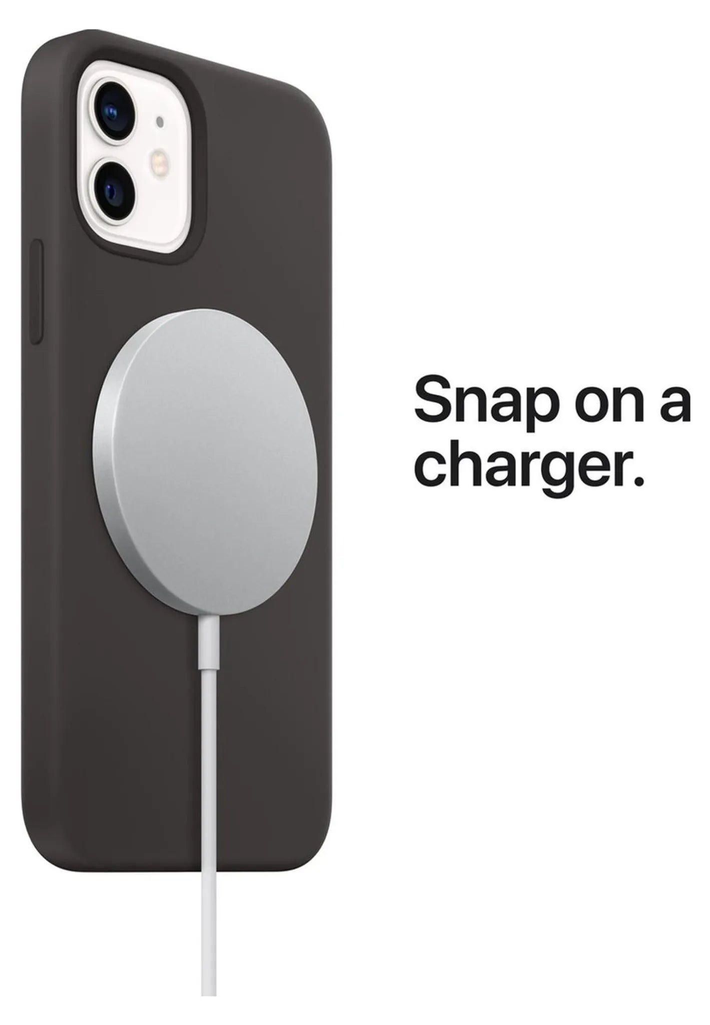Apple iPhone 12 Pro Max Leather Case with MagSafe - Black