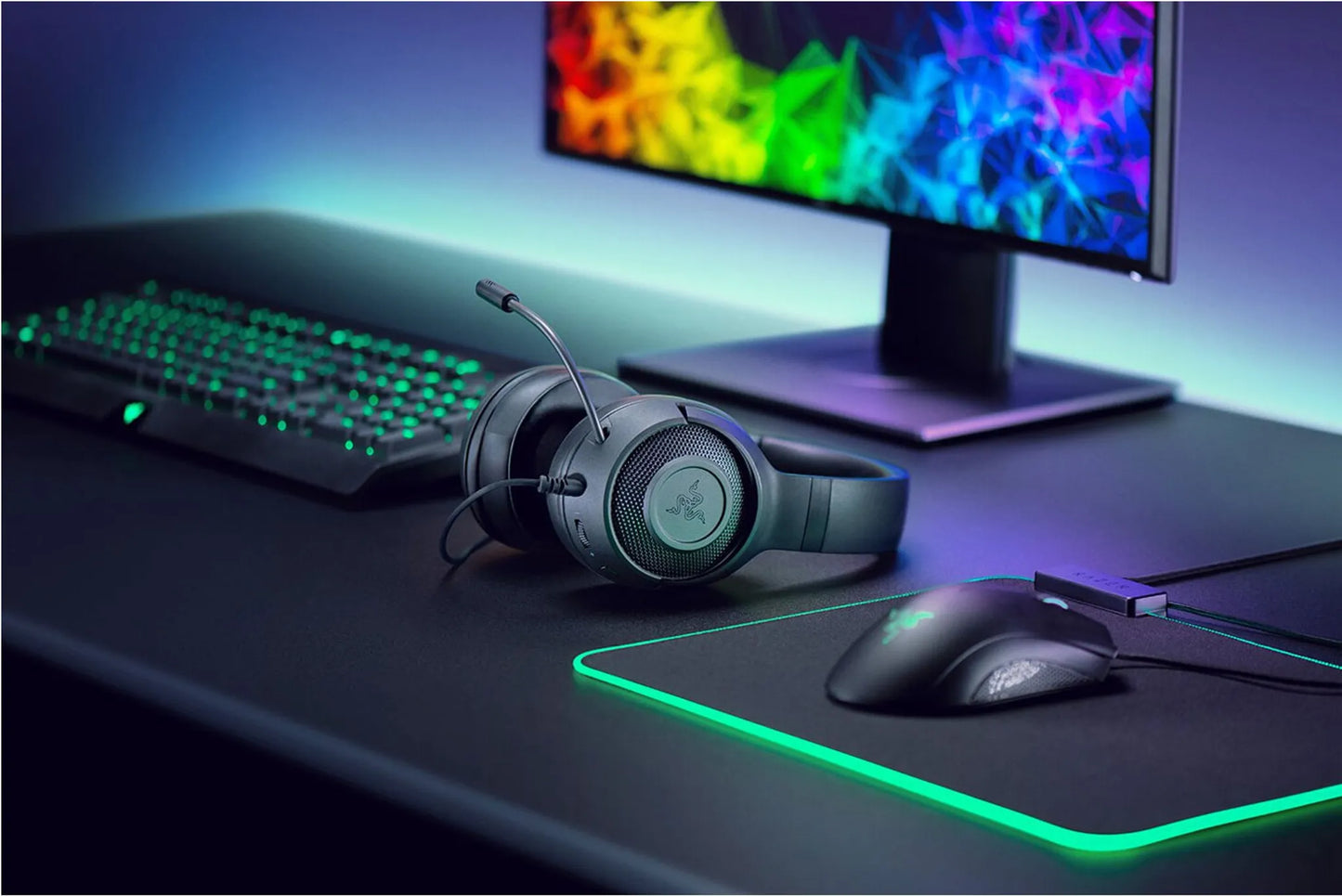 Razer Kraken X - Gaming Headset - Schwarz