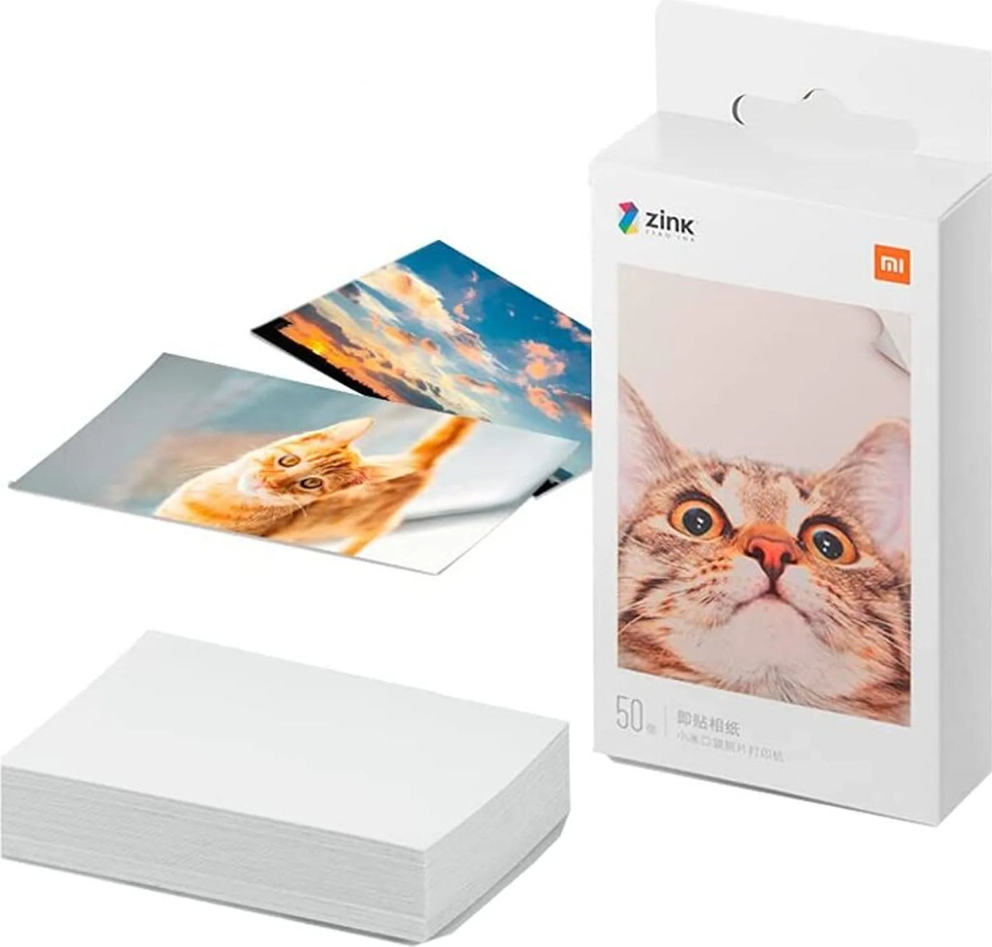 Xiaomi Mi Portable Photo Printer Paper 20 Blatt TEJ4019GL weiß 287 g/m², 50 x 76 mm