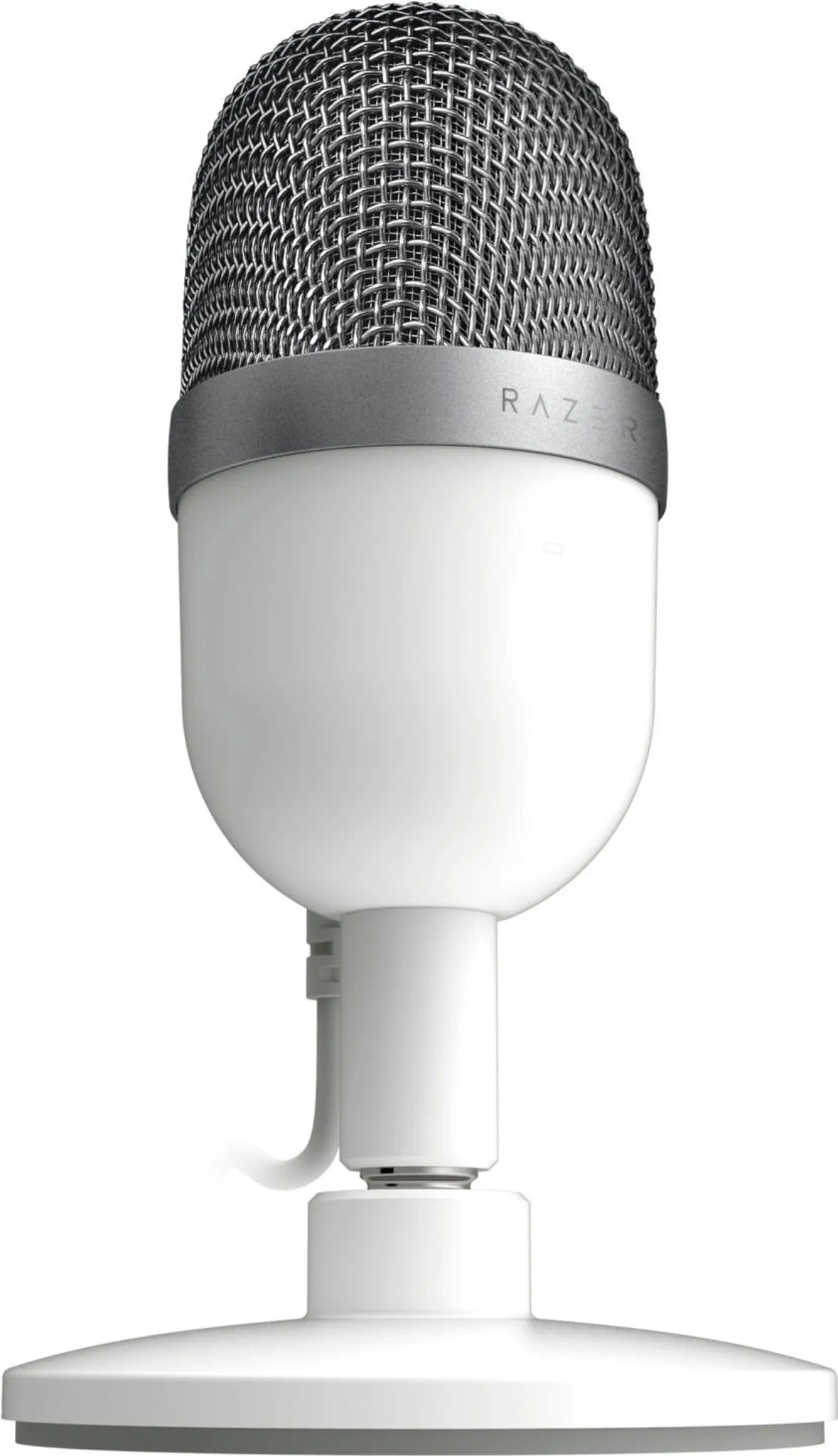 Razer Seiren Mini USB Mikrofon – Kompaktes Streaming- & Gaming-Mikrofon mit Supernieren-Charakteristik, Weiß