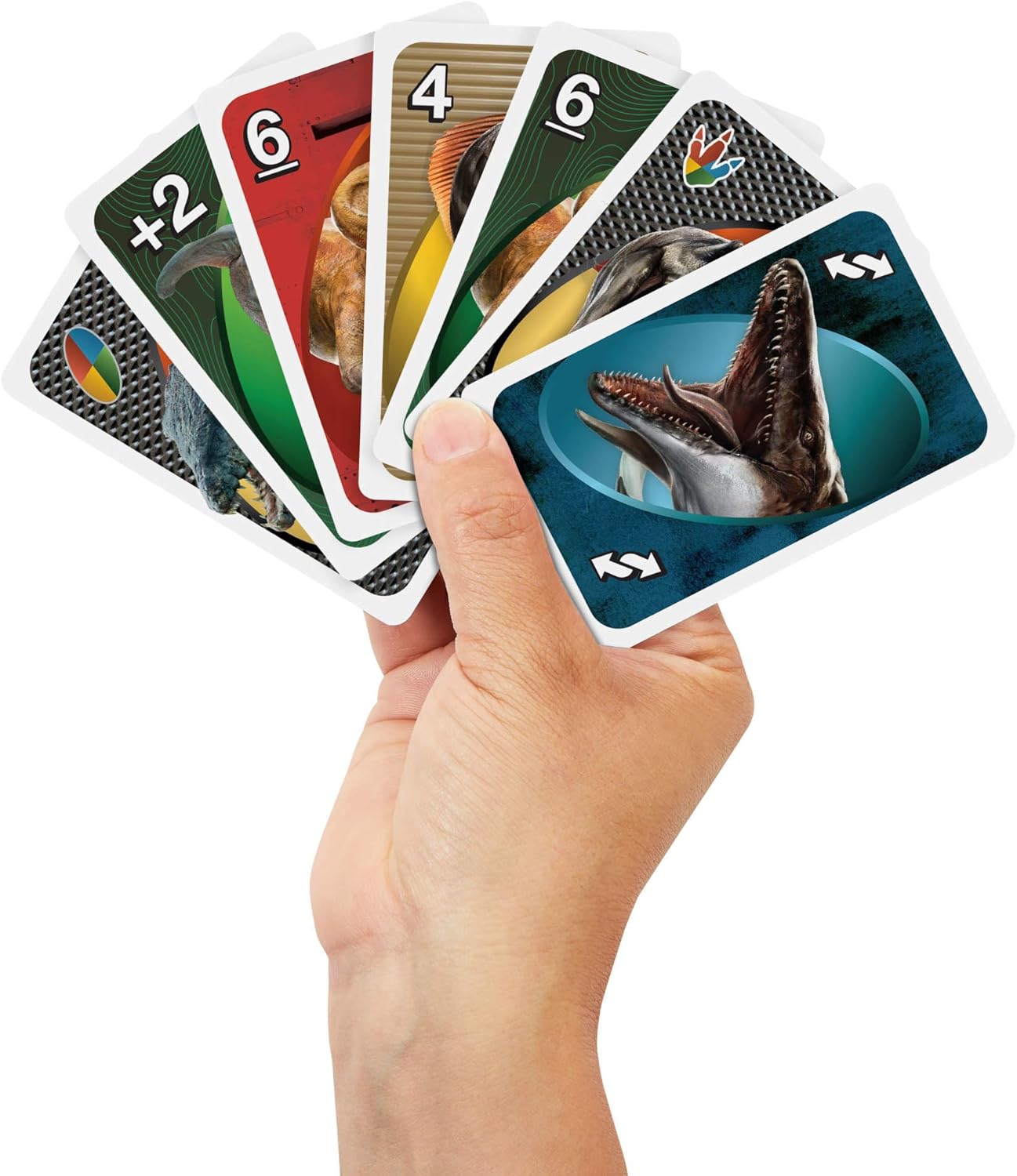 Mattel Uno Jurassic World JFT28 Kartenspiel