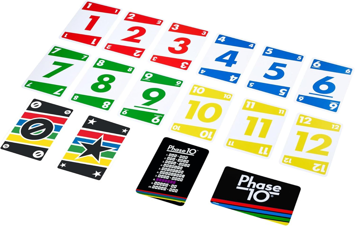 Mattel Games Phase 10 Kartenspiel – Modell FFY05 | Klassiker für die ganze Familie