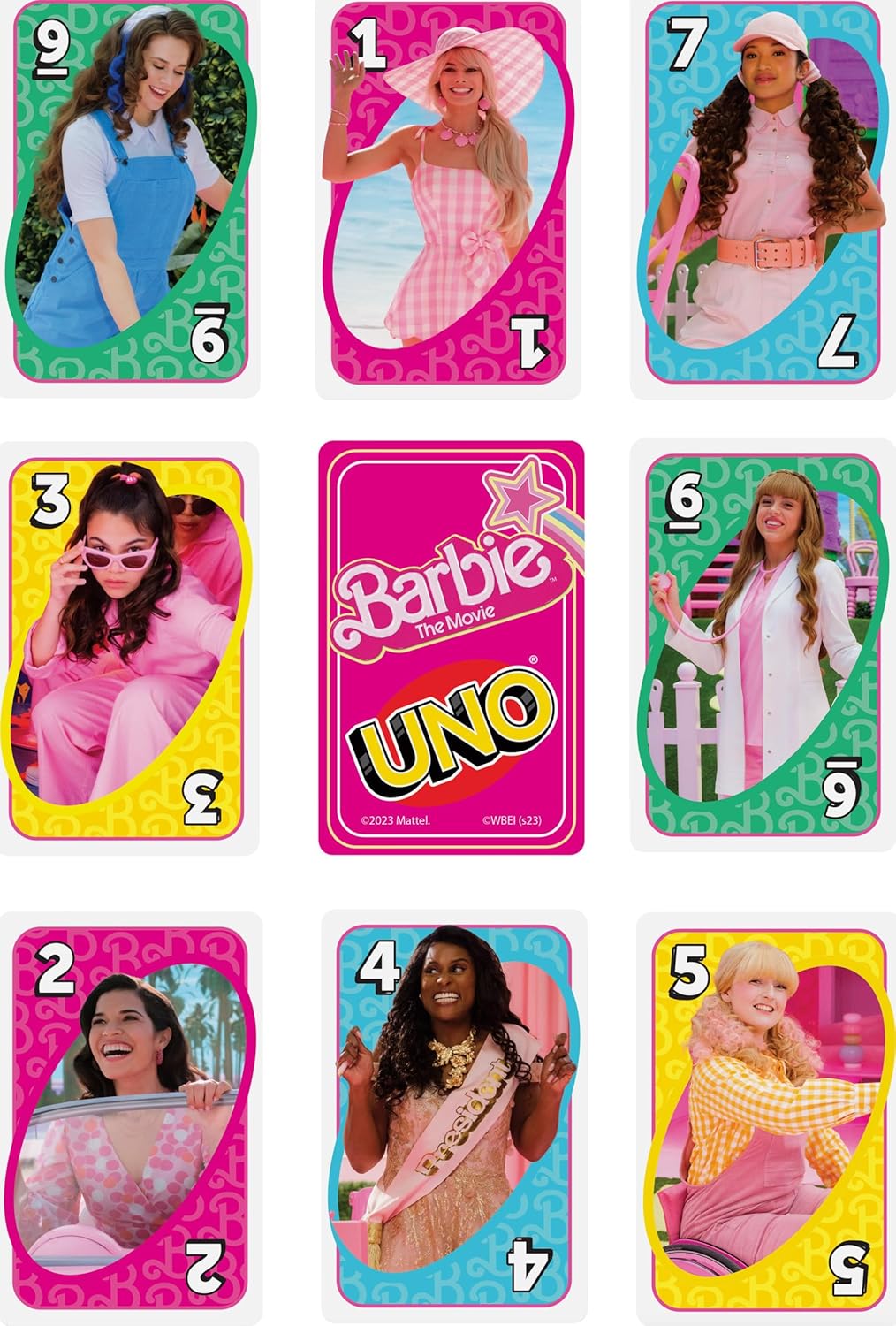 UNO Kartenspiel - Barbie The Movie HPY59