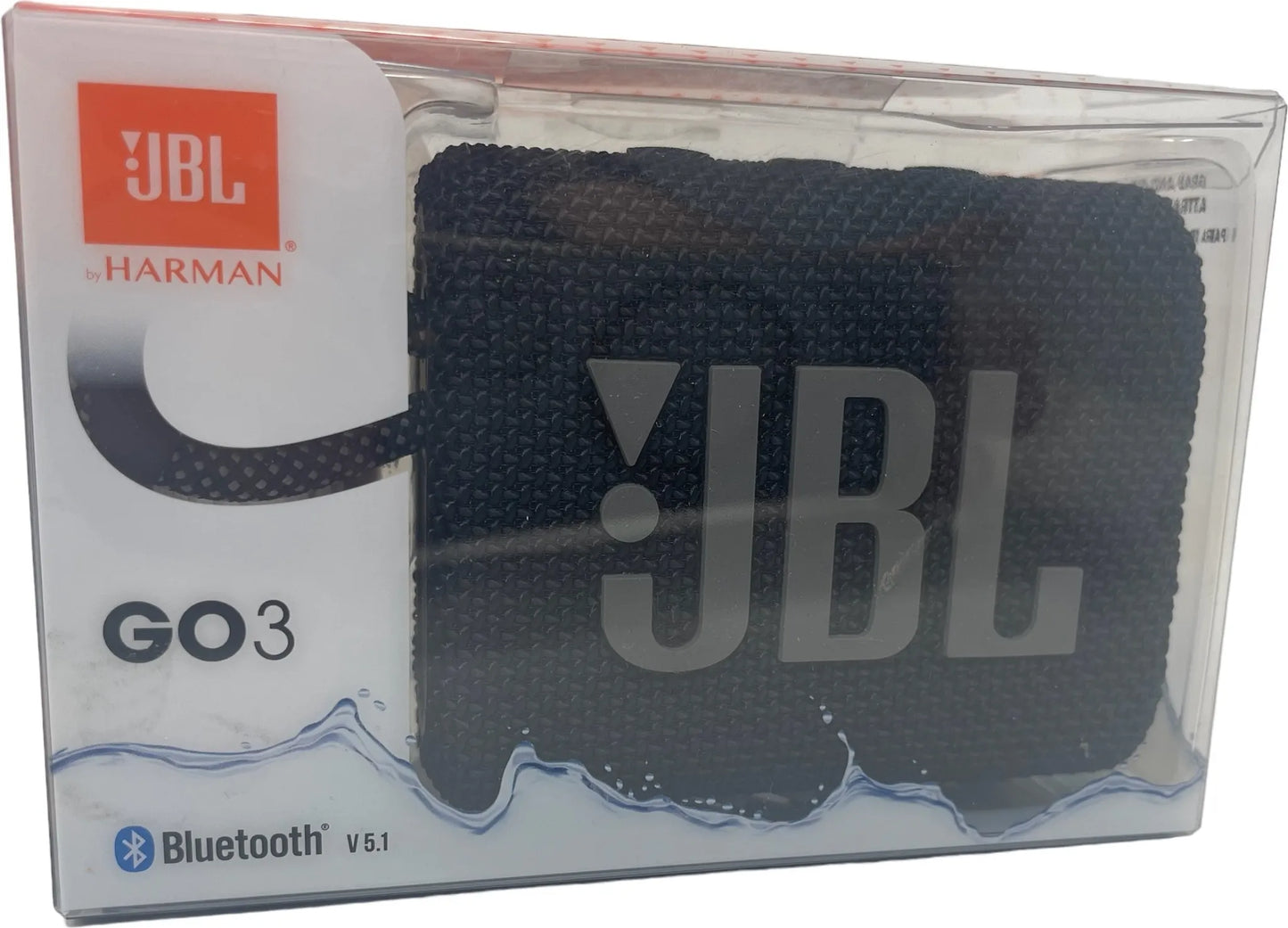 JBL GO 3 - Tragbare Lautsprecher - Mobile Box - Wasserdicht - Schwarz