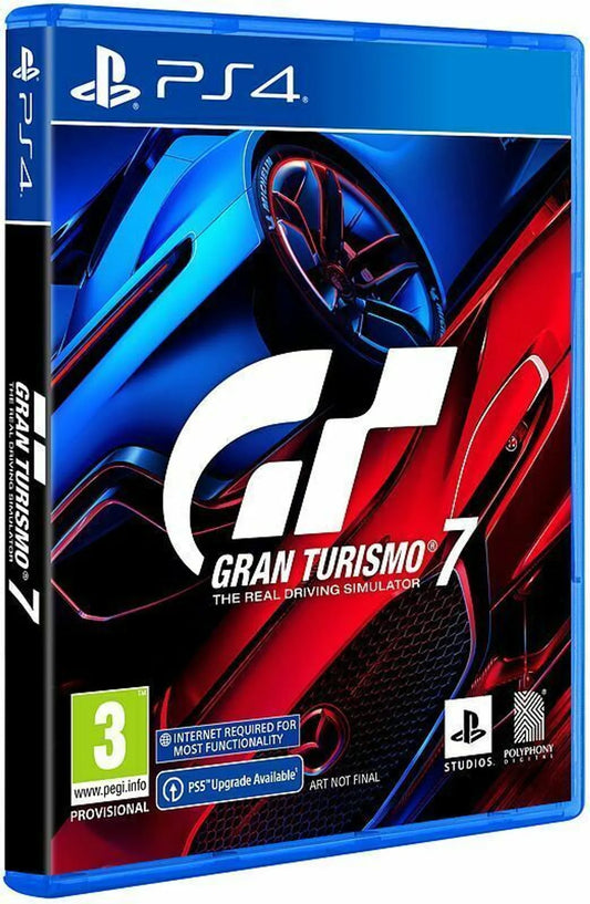 Vorderansicht Gran Turismo 7 Playstation 4