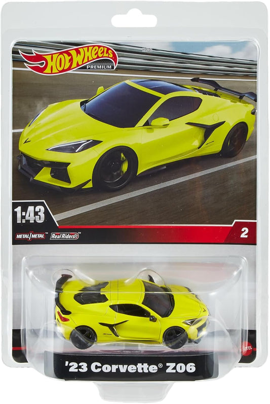 Vorderansicht Hot Wheels Premium '23 Corvette Z06