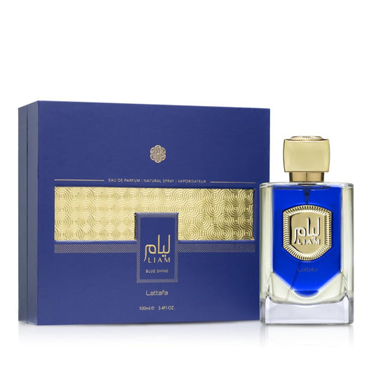 Lattafa Liam Blue Shine Eau de Parfum Herren 100 ml