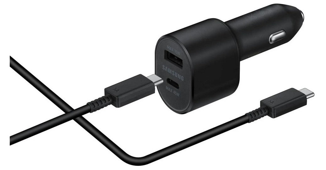 Samsung EP-L5300XBEGWW Dual Kfz-Ladegerät 45W + 15W – Schnellladen im Auto