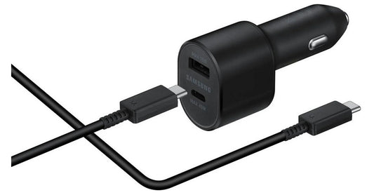 Samsung EP-L5300XBEGWW Dual Kfz-Ladegerät 45W + 15W – Schnellladen im Auto