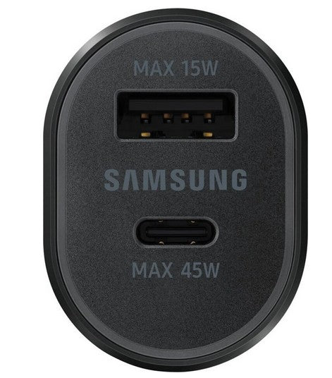 Samsung EP-L5300XBEGWW Dual Kfz-Ladegerät 45W + 15W – Schnellladen im Auto