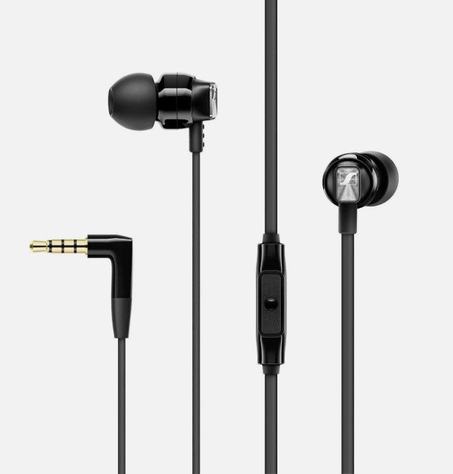 Sennheiser CX 300S In-Ear Kopfhörer Schwarz – Kabelgebunden, Klarer Sound, Integrierte Fernbedienung & Mikrofon