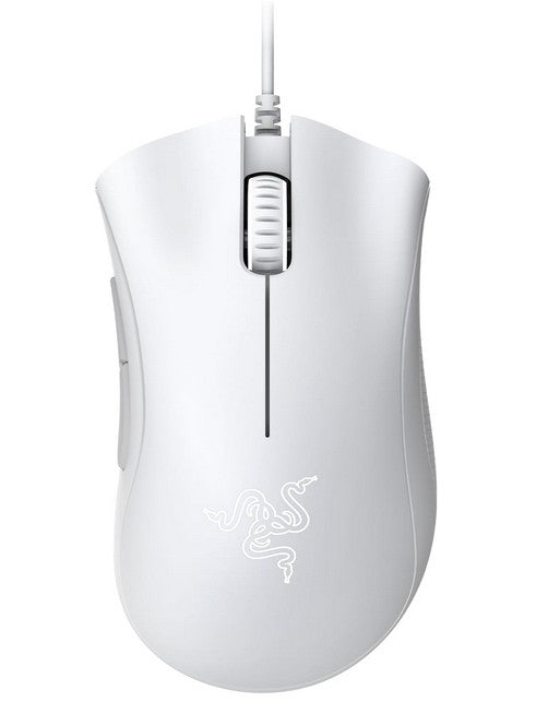 Razer DeathAdder Essential Gaming Maus Weiß – 6400 DPI optischer Sensor