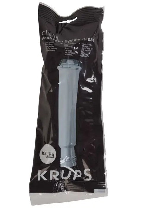 Krups Claris F08801 Wasserfilter für Kaffeevollautomaten – Original Kalkfilter Patrone