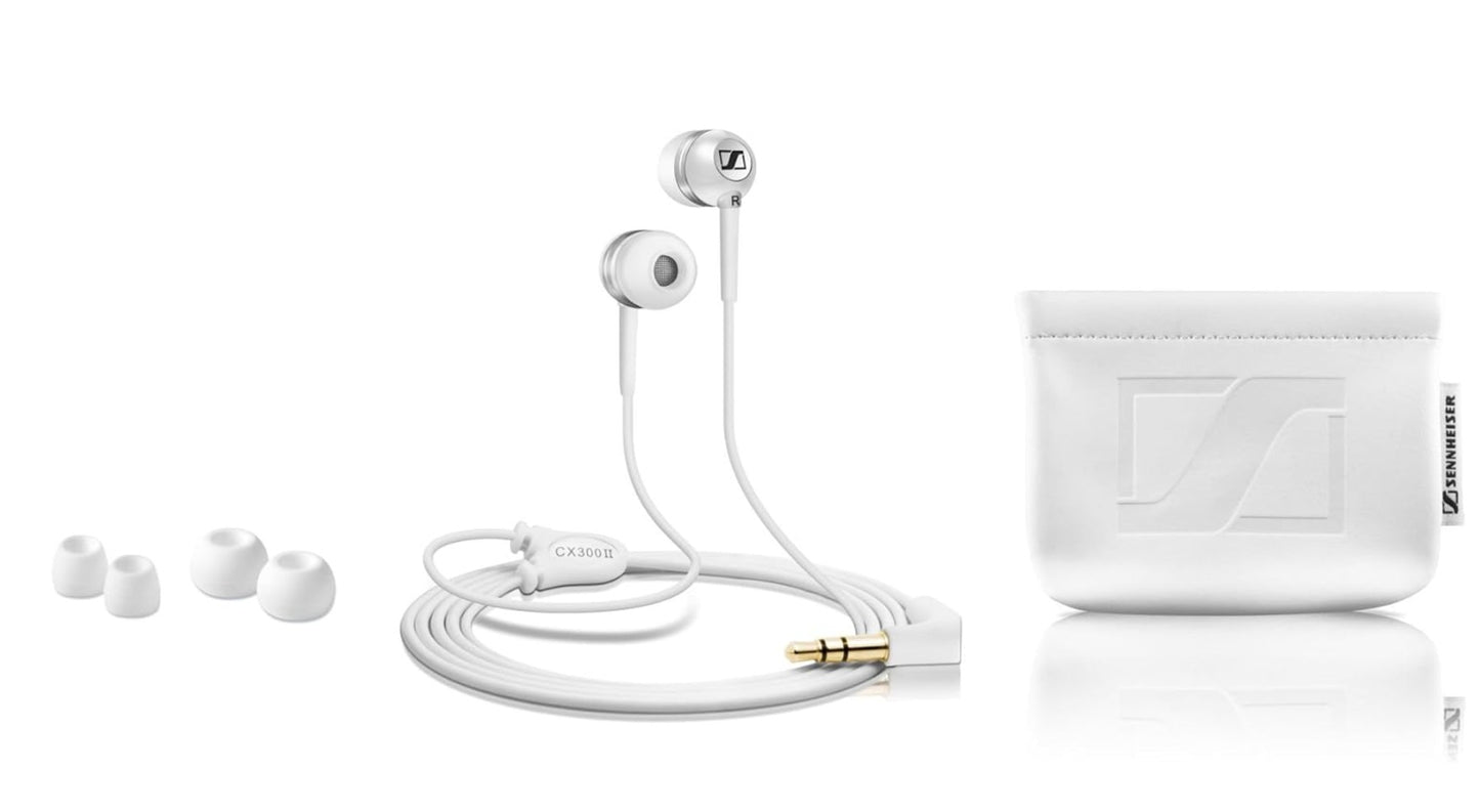 Sennheiser CX 300-II Precision In-Ear-Kopfhörer | Farbe: Weiß