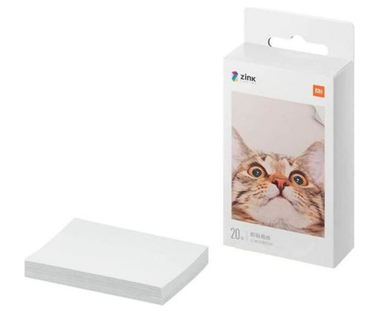 Xiaomi Mi Portable Photo Printer Paper 20 Blatt TEJ4019GL weiß 287 g/m², 50 x 76 mm