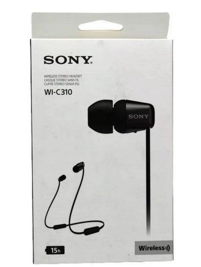 Sony WI-C310 – Wireless In-Ear Bluetooth Kopfhörer mit 15 h Akku