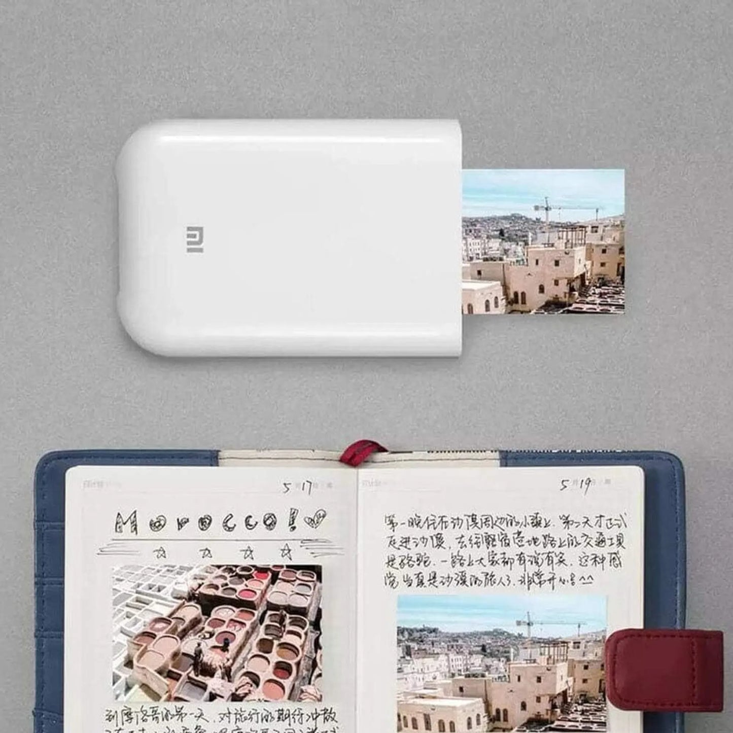 Xiaomi Mi Portable Photo Printer Paper 20 Blatt TEJ4019GL weiß 287 g/m², 50 x 76 mm