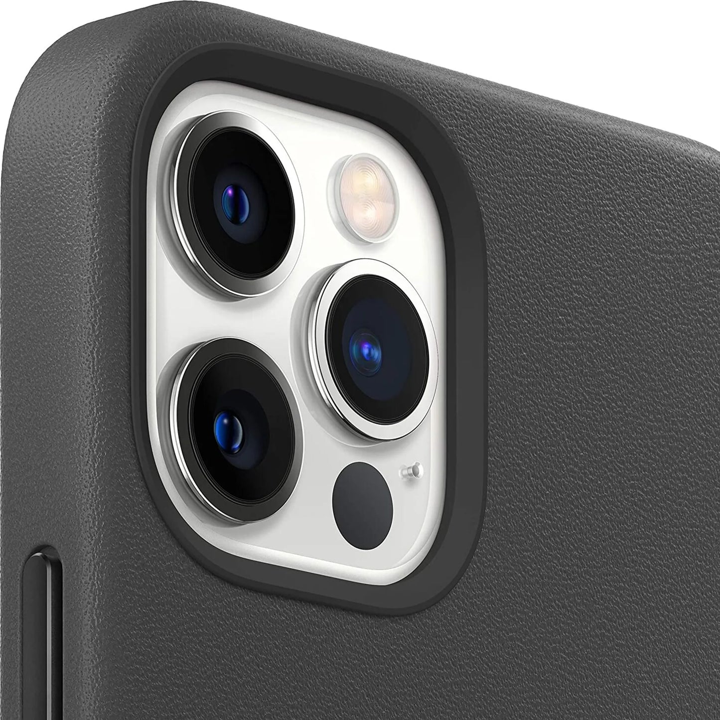 Apple iPhone 12 Pro Max Leather Case with MagSafe - Black